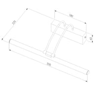 ��������� ��� ������ Elektrostandard Simple LED 10W 1011 IP20 ������, ������� ������