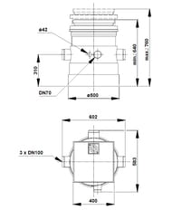 ������������� ������� Grundfos Liftaway B ��� ������� AP 12, ��� ����������� �������. ���� 96003975