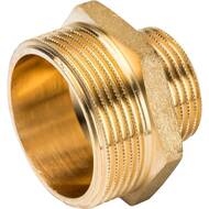 Ниппель STOUT 1.1/2"х1"НН, латунь, арт.SFT-0003-001121