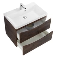 Тумба под раковину BelBagno MARINO (600х450х500) подвесная, Rovere Moro MARINO-600-2C-SO-RW-P