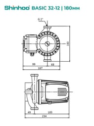   SHINHOO BASIC 32-12 180 1x230, 2",  , 71211011