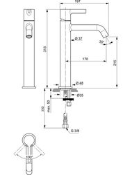 ��������� ��� �������� Ideal Standard JOY BC782A2 �������������, ������� �����, ����  ������