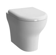 Унитаз напольный Vitra Zentrum 355х520х350 без сиденья,антибактериал  покр.,гориз. вып.5788B003-0075