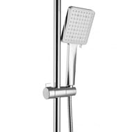 Душевой гарнитур Swedbe Calypso 5076 верхний/ручной душ 6 реж., шланг, мыльница, цвет: хром