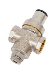 Редуктор давления Kromwell 1/2" поршневой, с отверстием под манометр EU.ST6197030 12_k