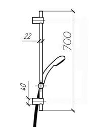 ������� ������ Paini Verona 700 ��, ����: ����� 99PW124P1