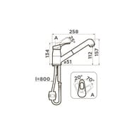 Смеситель для мойки Omoikiri Tateyama-S-C хром 4994115