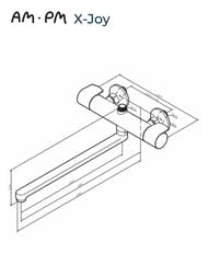 ��������� AM.PM X-Joy ��� �����/���� ���������,  ���������, ������� ����� 320��, ���� F85A50900