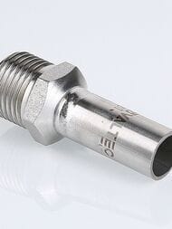Вставка резьбовая VALTEC нерж. сталь 15х1/2"НР, VTi.906.I.001504