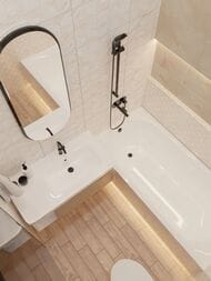 ������ ��������� Gracia Ceramica Donna white wall 01 (300�500) ������, ����� (��.�.)