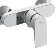 Смеситель для душа Cersanit NATURE 63065 настенный, однорычажный, хром
