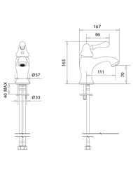 ��������� ��� �������� Migliore MAYA ������������, �������� �����, ������ 18931 (ML.MAY-8913.DO)