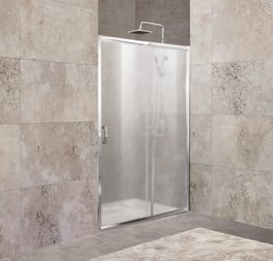 Дверь в нишу BelBagno Unique 1100-1250x1900 BF-1-110/125-P-Cr стекло матовое/профиль хром