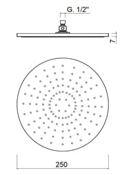 ������� ��� GIULINI GG 250��, �������, ��� ����������, ������, ����: ������ F1707-25GF