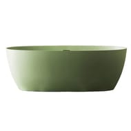 Ванна отдельностоящая Salini Alda S-Stone 101922MF  1700х800х595 иск.камень, RAL 9011 матовый