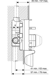 Ideal Standard ������������ �������� ��� ���� � �����/����, � ���������� 47 �� CLICK A2650NU