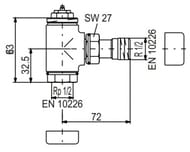 ������� "�" �� 1/2 ���������������� �������, ������� �����,  1163082