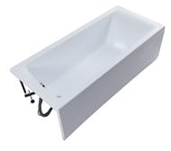 Ванна акриловая Aquanet BRIGHT 170х75 прямоугольная, без гидромассажа 232982