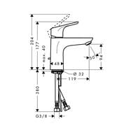 ��������� Hansgrohe Focus 31621 ��� ����������� � ����. �������, � ������ ��������, �������������