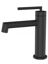 Уценка! Смеситель для раковины BelBagno ACQUA-LVM-NERO однозахватный, низкий излив 100мм, черный - уценка. — миниатюра 1