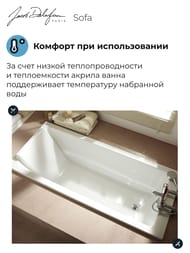 ����� ��������� Jacob Delafon Sofa 170�75 (��� �������) E60515RU-01