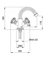 ��������� CEZARES OLIMP-BS2-01-M ��� ����, � ������ ��������, ����/����� ������
