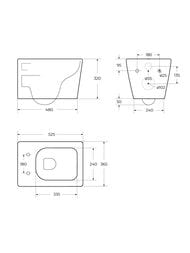   BelBagno Luce (525365320) , , BB076CH-TOR/SC