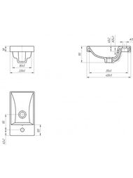 �������� ��������� Cersanit MODUO 40 220�400, 1 ��������� S-UM-MOD40/1