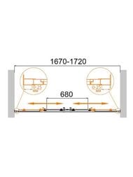 ������� ����� CEZARES MOLVENO (1670-1720�1950) BF-2-170-P-Cr ������ ��������/������� ����