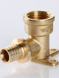 Водорозетка VALTEC аксиальная, 16х1/2"В, латунь, VTm.454.BG.001604