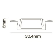 ����������� ������� �������. Maytoni Led Strip � ������� 30�6, �������, 2 �, ALM003S-2M