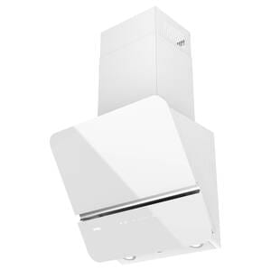 Вытяжка Korting KHC 69499 GW (600х550) 950 м3/ч, 244 Вт, белое стекло