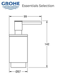 ������� ��� ������� ���� Grohe Selection ��� ���������, ������, ����: ���� 41028000