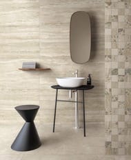 Керамогранитная плитка Vitra CityStone Травертин Линейный 600х1200 бежевая K951847R0001VTSP (кв.м.)
