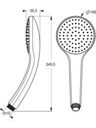 Ideal Standard IDEALRAIN    B9402AA 1 , 100