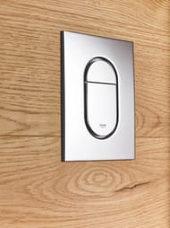 Клавиша смыва Grohe Arena Cosmopolitan S 37624000 130х172мм, хром