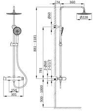 ������� ������ Vincea ����� (Rondo) VSFS-1R0BG ��� ������, ������������� ������