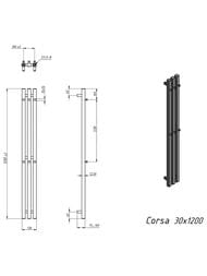 GROTA CORSA   130x1200 . 