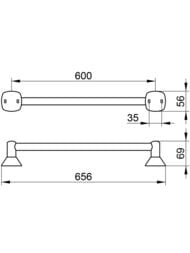 ������������������ Keuco City2 656 ��, ������, ������������, ���� 02701 010600