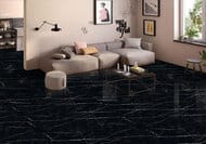 Керамогранитная плитка Staro Palacio Nero Marquina High Gloss (600х1200х9) мрамор, черная (кв.м.)