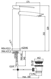    Paffoni Berry BR081CR , ,  /, 