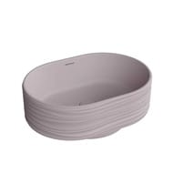 Раковина KERAMA MARAZZI AMAREMARE Artbasin Sabbia накладная, 500х366х180, мальва мат. SA.wb.50\MAL