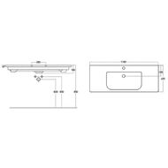 �������� ��������� ��� ����� Caprigo SOFT 120 (1183x455x160) �������� SF 120