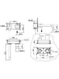 ��������� Boheme Uno 465-BG ��� ��������, ������������, �������������, ������+������