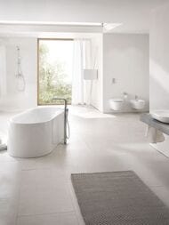 Смеситель Grohe Essence 23491001 для ванны, напольный, однорычажный, поворотный излив — изображение 4