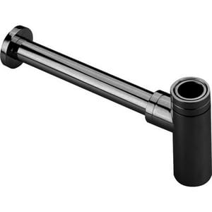 Сифон для раковины CISAL 1''1/4, цвет: черный матовый ZA00404240