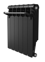 #Полотенцедержатель ROYAL THERMO для секционных радиаторов, черный