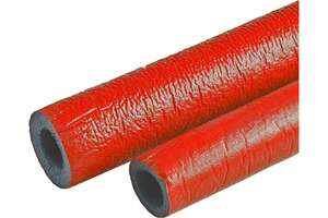 Теплоизоляция трубная Energoflex Super Protect 15*6мм, красная (1м), в хлыстах по 2м
