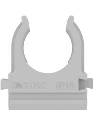 Клипса DKC 16мм, быстрого монтажа, серая 51016M — изображение 2