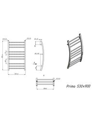 GROTA PRIMO  ""  530x900 . . , /. . D-1/2"